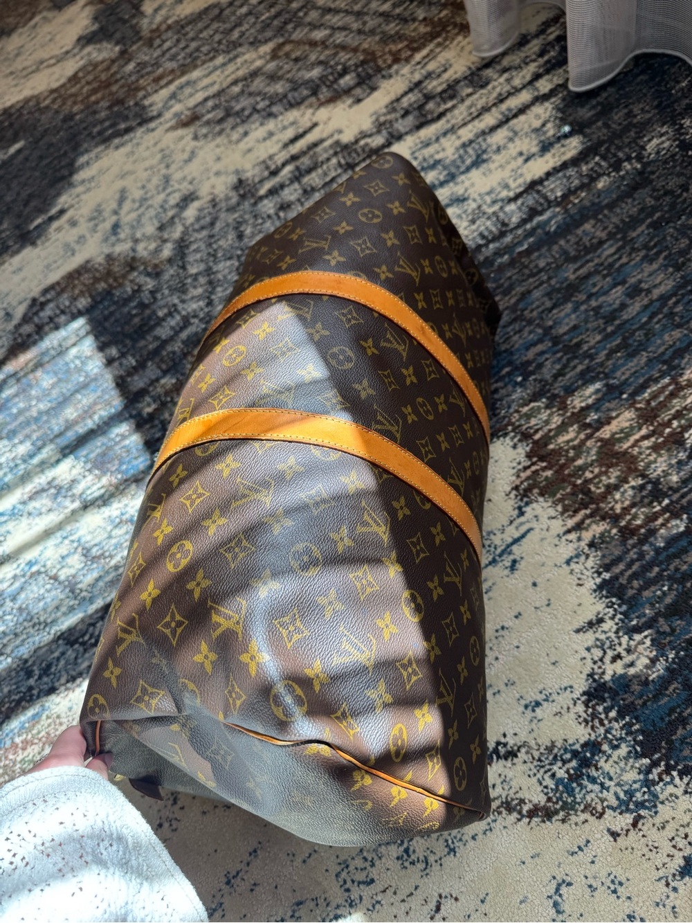 Louis Vuitton duffle bag Keepall 50 - Picture 6 of 12